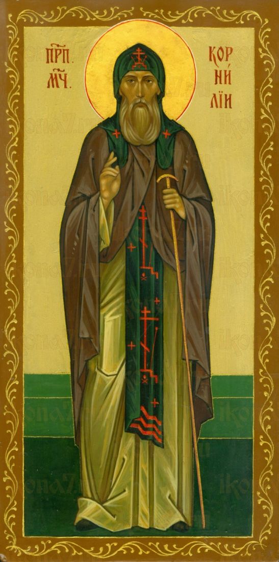Икона Корнилий Псково-Печерский преподобномученик