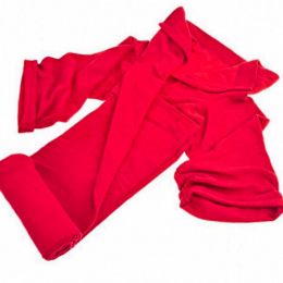 Плед-одеяло с рукавами Snuggie, цвет красный, вид 2