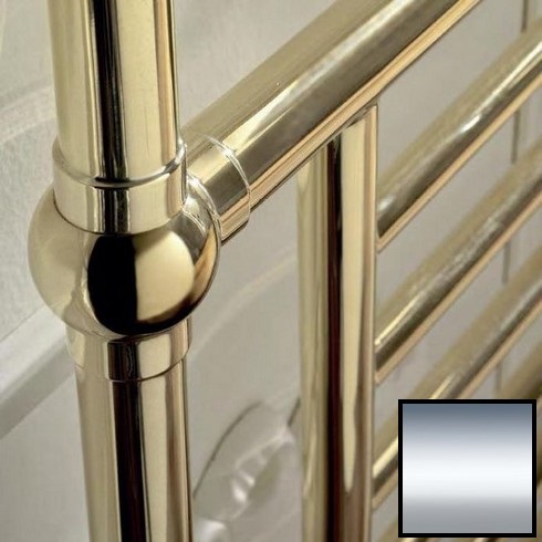 Изображение Настенный полотенцесушитель от горячей воды для ванной Sbordoni SBSPAR4/GR/1CR 57x92