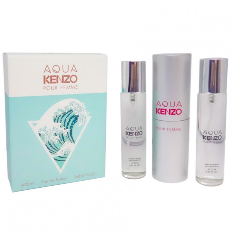 Kenzo Aqua Pour Femme 3x20 ml