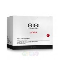 GiGi Трехкислотные пилинг-салфетки Acnon Triple Acid Rapid Wipes, 30 шт