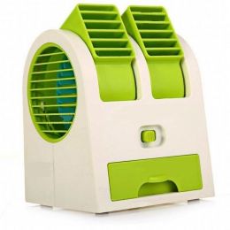 Настольный кондиционер-вентилятор HY-168, цвет зелёный, вид 2