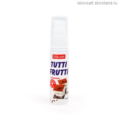 ГЕЛЬ "TUTTI-FRUTTI ТИРАМИСУ"" серии "OraLove" 30г