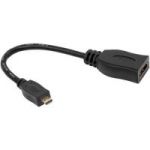 Орбита OT-AVW25 видео переходник (HDMI гнездо - microHDMI штекер 20см)