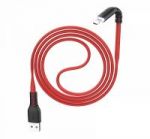 Кабель USB 2.4А HOCO X44 Красный (iOS Lighting) 1м