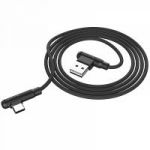 Кабель USB 3А HOCO X46 Черный (TYPE C) 1м