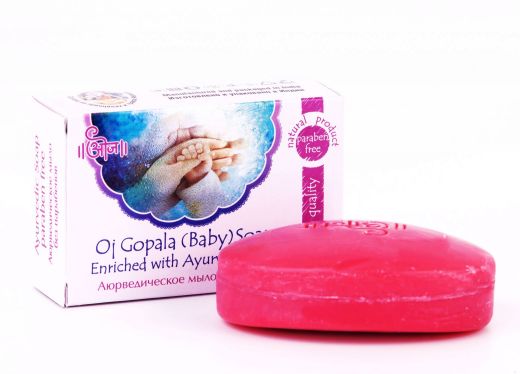 Мыло аюрведическое терапевтическое Одж Гопала (Детское) | 100 г | Oj Gopala (Baby) Soap