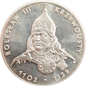 50 злотых Польша 1982 - Князь Болеслав III Кривоустый (Bolesław III Krzywousty) 1102-1138