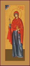 Икона великомученица Анастасия Узорешительница (мерная)