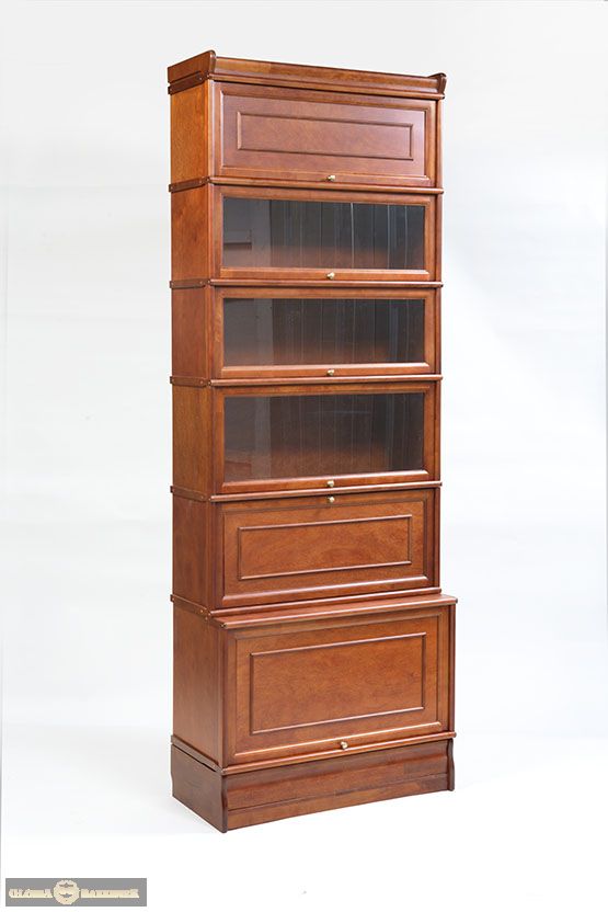 Шкаф для библиотеки К192 модульно-секционного книжного шкафа серии Кенигсберг-Люкс с секретером