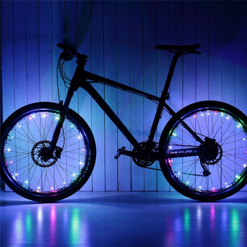 Подсветка для велосипедных колес Wheel Light Spoke Light 20 LED (цвет разноцветный)
