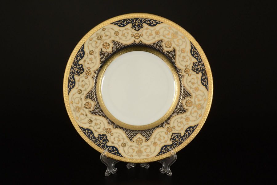 Набор тарелок 22 см "Belvedere Combi BLUE Gold"
