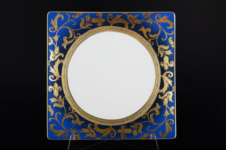 Набор тарелок 27 см "Tosca Blueshade Gold", 6 шт.