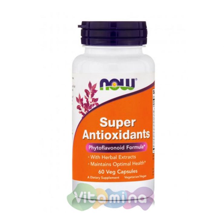Super Antioxidants (Комплекс антиоксидантов), 60 капсул