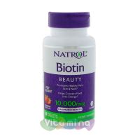Natrol Biotin Maximum Strength (Биотин) 10.000 мкг