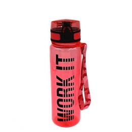 Спортивная бутылка для воды с клапаном Work It, цвет красный, 470 мл, вид 1