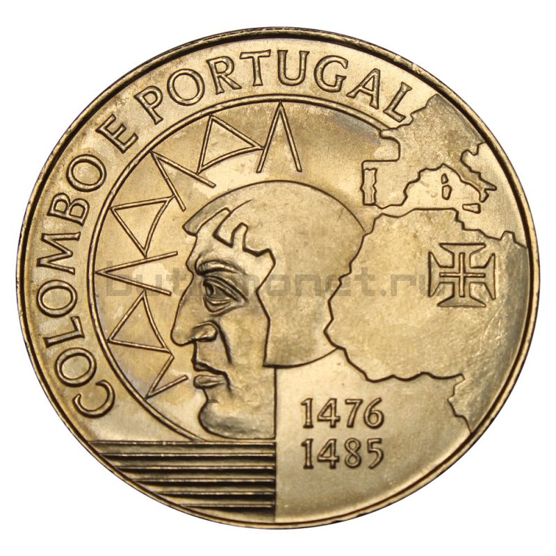 200 эскудо 1991 Португалия Христофор Колумб в Португалии