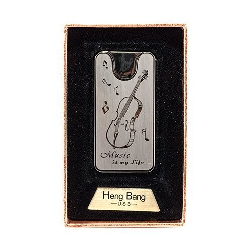 Зажигалка подарочная HENG BANG USB
