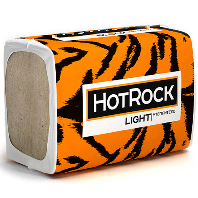 Утеплитель Hotrock Лайт ЭКО 1200*600*100мм, 2.88м2, 0.288м3, (27 кг/м3)