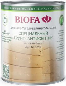 Специальный Грунт-Антисептик Biofa 8750 2.5л Матовый Блеск / Биофа 8750