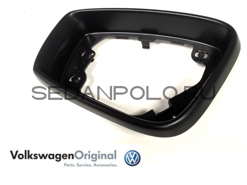 Рамка зеркала заднего вида левая VAG Volkswagen Polo Sedan
