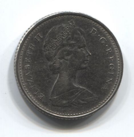 10 центов 1972 года Канада