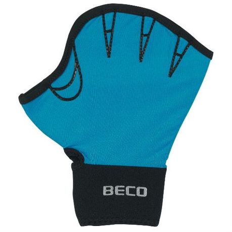 Перчатки для аквааэробики без пальцев  BECO  (НЕОПРЕН+ЛАЙКРА),размер S, (пара), 9634