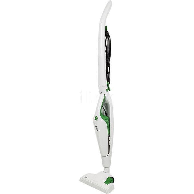 Вертикальный пылесос KitFort КТ-507 бело-зеленый