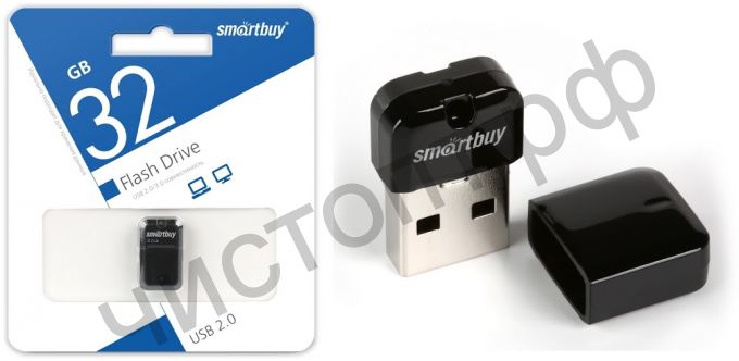 флэш-карта Smartbuy 32GB ART Black