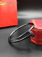 Браслет Bracelet Juste un Clou Black фианит