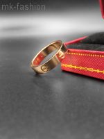 Cartier кольцо Love Pink Gold