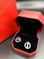 Cartier серьги SILVER
