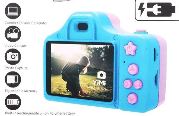 Детский фотоаппарат на аккумуляторах (QF928)