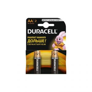 Батарейки DURACELL Basic 2шт алкалиновая 1.5V LR06