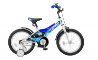Детский велосипед STELS Jet 14 Z010 (2018) Белый/синий