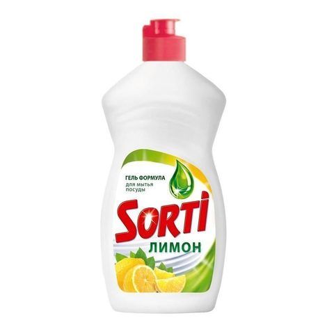 Ср-во д/посуды Сорти 450л Лимон