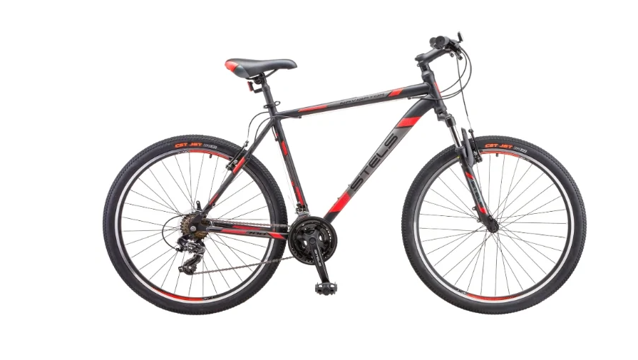Горный (MTB) велосипед STELS Navigator 700 MD 27.5 F010 Черный/красный