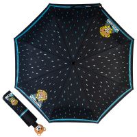 Зонт складной Moschino 8058-OCA Bear in the rain Black