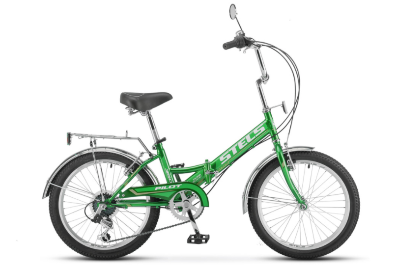 Городской велосипед STELS Pilot 350 20 Z011 (2018) Зелёный