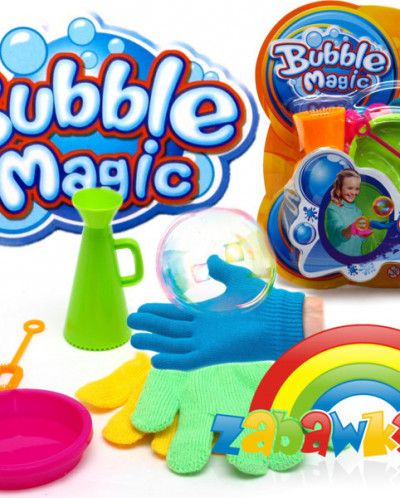 Набор для выдувания волшебных мыльных пузырей JUGGLE BUBBLES