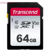 Карта памяти SD 64GB Transcend 300S (TS64GSDC300S)