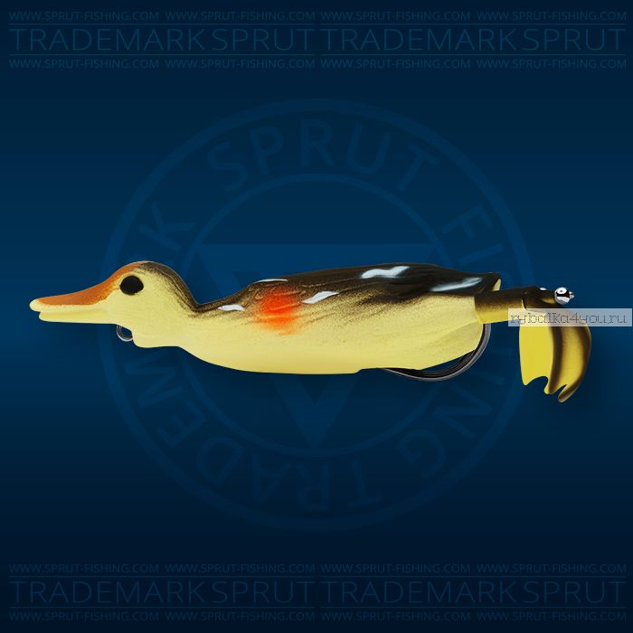 Воблер Sprut Duck Shot 100TW 100мм/16,5 гр / цвет: GS