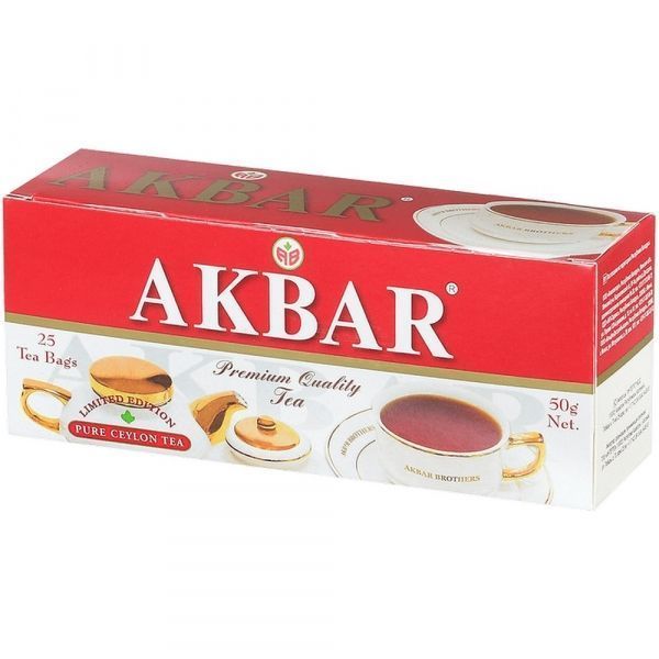 Чай Акбар Limited Edition с/я 25пак.*2г