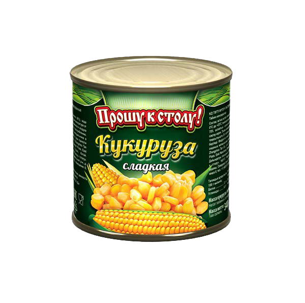 Банка кукурузы рисунок