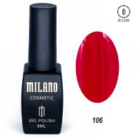 Гель-лак Milano Cosmetic №106, 8 мл