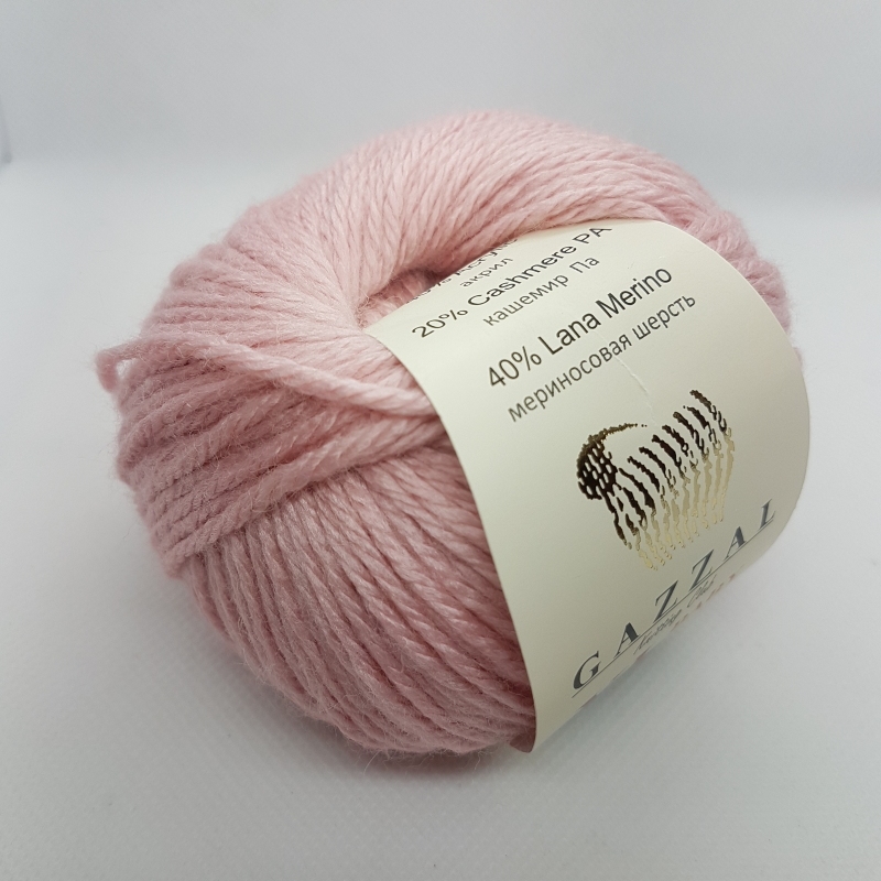 Baby wool XL (Gazzal) 845-пыльная роза
