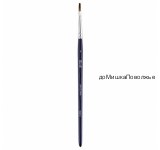 Кисть синтетика Vista-Artista 50212-0 плоская короткая ручка