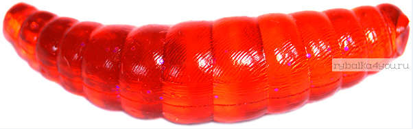 Мягкая приманка Kosadaka Maggot 30 мм / упаковка 12 шт /  запах креветки/ цвет: BW