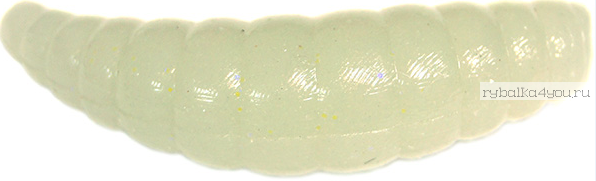 Мягкая приманка Kosadaka Maggot 40 мм / упаковка 8 шт /  запах креветки/ цвет: PH