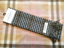 шарф теплый шотландский 100% шерсть ягнёнка , тартан в честь знаменитого поэта Шотландии Роберта Бёрнса BRUSHWOOL LONG BURNS CHECK SCARF